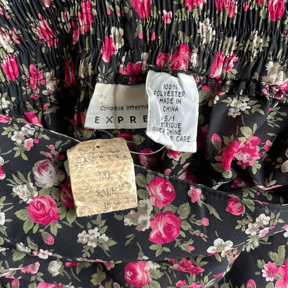 NWT 90’s Sheer HIGH Waisted Wide Leg Pants - Picture 5 of 6